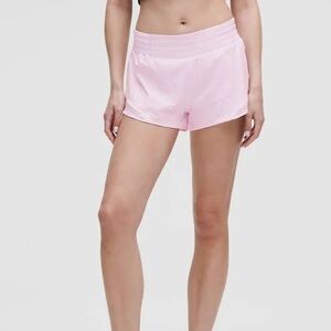 Lululemon light pink hotty hots low rise 2.0